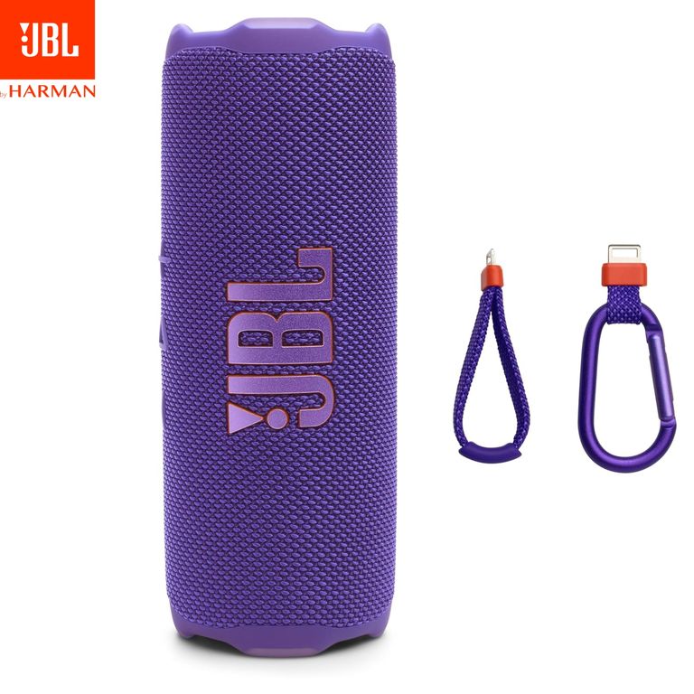 Parlante Bluetooth FLIP 7 AI Sound Boost Morado