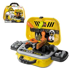 GENERICO - Cartera Herramientas 2 en 1 Lonchera Juguete Construcion