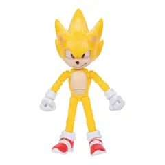 JAKKS PACIFIC - Sonic 3 - Figura Super Sonic articulable