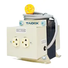 TAIDOX - Autotransformador monofásico 220V A 110V 5000W 5KW