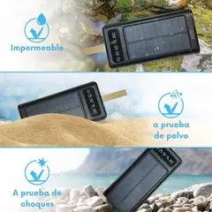 OEM - Power Bank Solar 50000mah Carga Rápida 22.5w 8 Puertos
