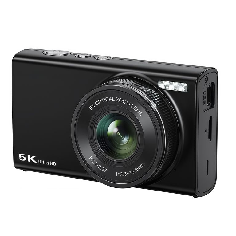 Cámara Digital DC422XY - Dual 5K Zoom 6X 96MP