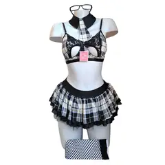 GENERICO - DISFRAZ COLEGIALA LENCERIA SEXY