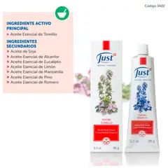 JUST - Crema de Tomillo