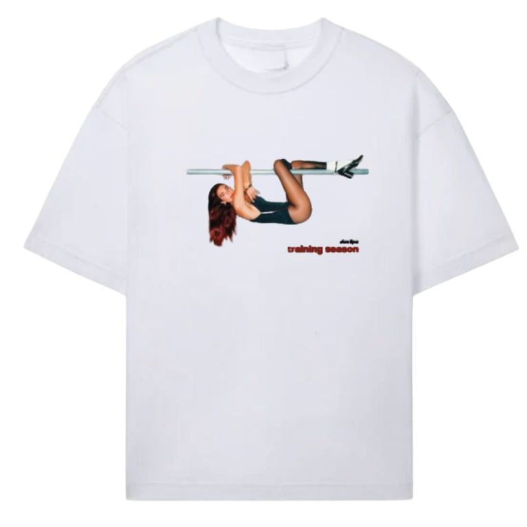 Polo Oversize Algodon Dua Lipa Blanco - Tallas XS hasta XL