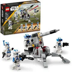 LEGO - Juego De Juguetes Star Wars 501 Clone Troopers Battle P