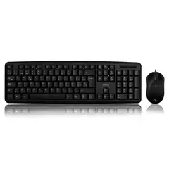 ENKORE - Kit Teclado Mouse Estandar USB FUSSION