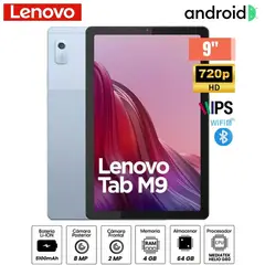 LENOVO - Tablet TAB M9 TB310FU 4GB RAM 64GB Android 12 - Frost Blue