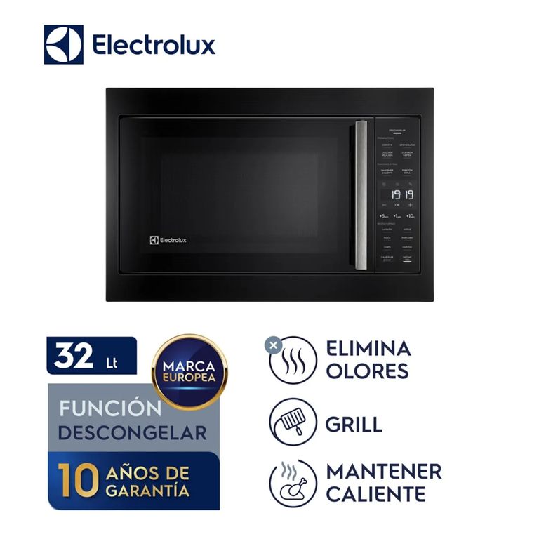Microondas Empotrable Eléctrico 32 L EMTP24G2GXB Black