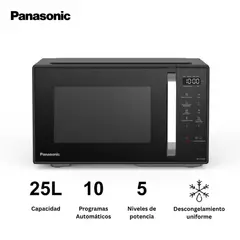 PANASONIC - Horno microondas 25 litros St34qbrpk