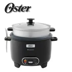 OSTER - Olla Arrocera Negro DiamondForce 15 Tazas CKSTRC15DFBLK