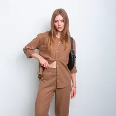 EVANIC - CAMISA CUELLO NERU MANGA LARGA