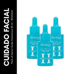 GENERICO - Pack x3 Serum Ácido Hialurónico 30 ml - BIOAQUA