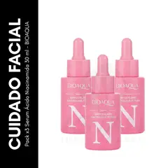 GENERICO - Pack x3 Serum Ácido Niacinamida 30 ml - BIOAQUA