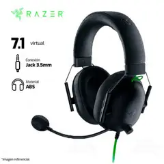 RAZER - Audífono Blackshark V2 X Sonido 7.1 Conexión 3.5mm cableado