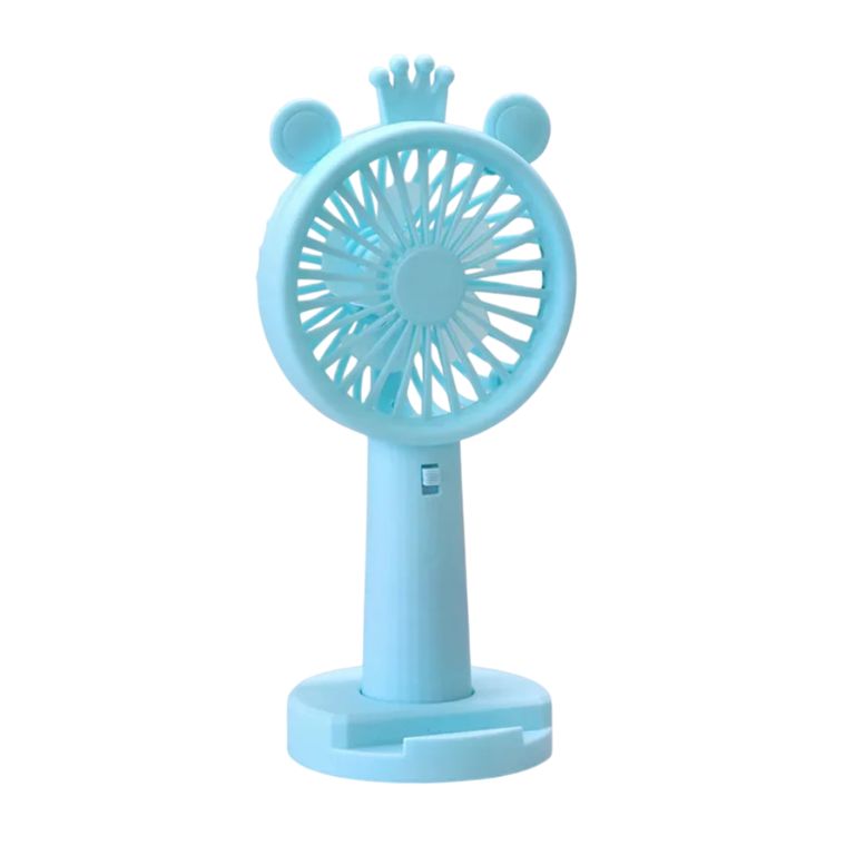 Potente Ventilador portátil 1 velocidad - Celeste