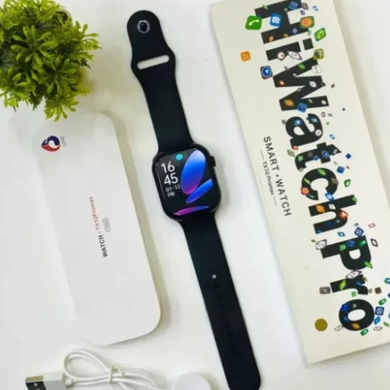 Smartwatch HiWatch Pro con autonomia de hasta 7 dias Negro