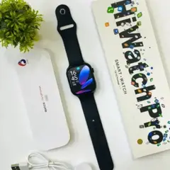 GENERICO - Smartwatch HiWatch Pro con autonomia de hasta 7 dias Negro