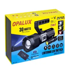OPALUX - Linterna Táctica 30 W