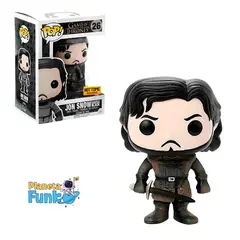 FUNKO - GAME OF THRONES JON SNOW CASTLE BLACK 26 EXCLUSIVO