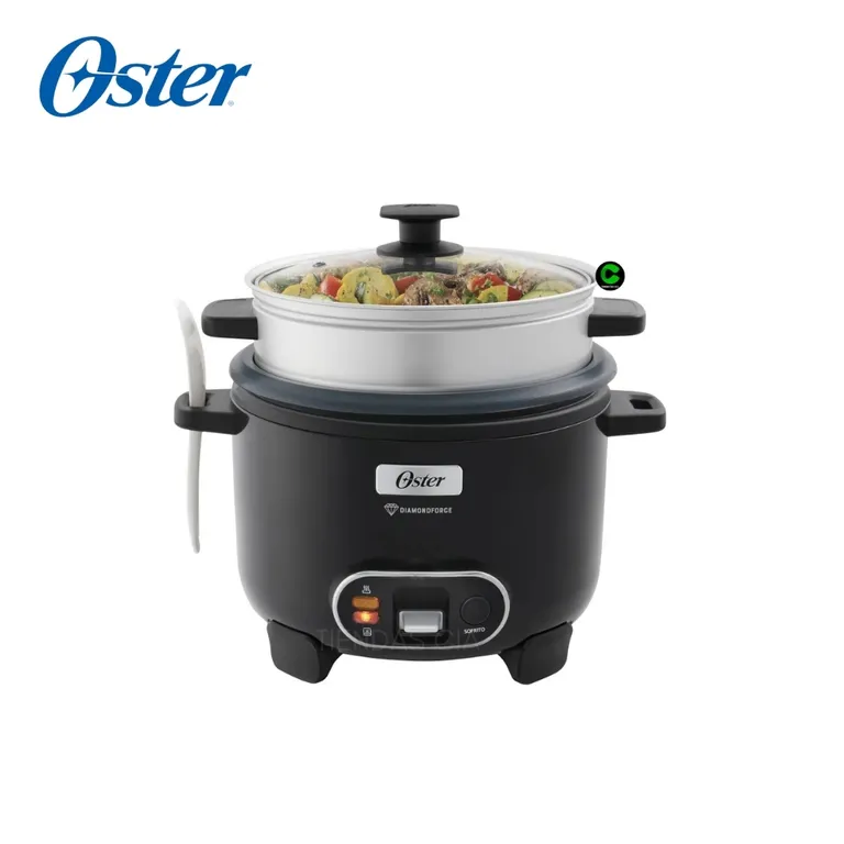Arrocera 10 Tazas Función de Sofrito y Vaporera, DiamondForce, CKSTRC10DFBLK