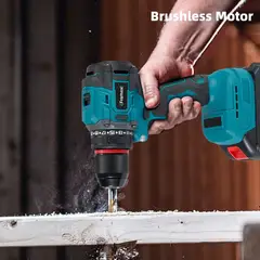 GENERICO - Taladro Atornillador Inalámbrico 88V con 2 Baterías, Chuck Metálico + 24 Accesorios