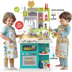 GENERICO - COCINITA DE JUGUETE “TALENTED CHEF” – 72 PIEZAS