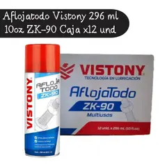VISTONY - Aflojatodo 296 ml 10oz ZK-90 Caja x12 und