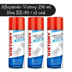 VISTONY - Aflojatodo 296 ml 10oz ZK-90 x3 und