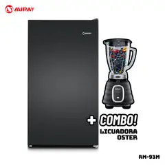 MIRAY - FRIGOBAR 93 L NEGRO - RM-94M + LICUADORA OSTER PRO BLSTBPST
