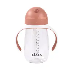 BEABA - TOMATODO HERMÉTICO CON CAÑITA Y ASAS DE 300 ML