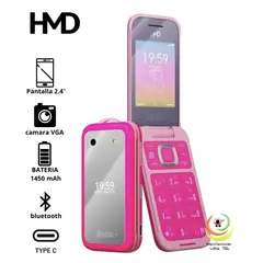 NOKIA - CELULAR HMD BARBIE-PHONE COLOR ROSADO