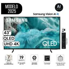 SAMSUNG - Televisor QLED 43 4K Ultra HD Tizen QN43Q7FAAGXPE - 2025