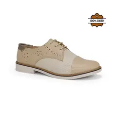 PAR&SS - Zapato Oxford De Cuero Mujer KA25Q4-2025