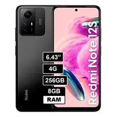 XIAOMI - Redmi Note 12S 4G 8GB 256GB Negro