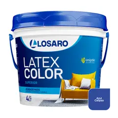 LOSARO - Látex Color color Azul Calipso x 4 Lt.