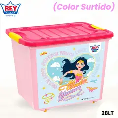 REYPLAST - Caja Movil Suprema # 40 Wb Mujer Maravilla (Color Surtido).