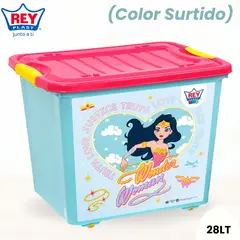 REYPLAST - Caja Movil Suprema # 40 Wb Mujer Maravilla (Color Surtido).