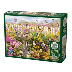 COBBLE HILL - Baño de Aves en el Jardín - Rompecabezas - 1000Pzs