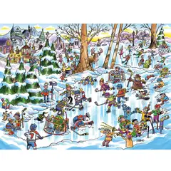COBBLE HILL - Pueblo del Hockey - Rompecabezas - 1000Pzs