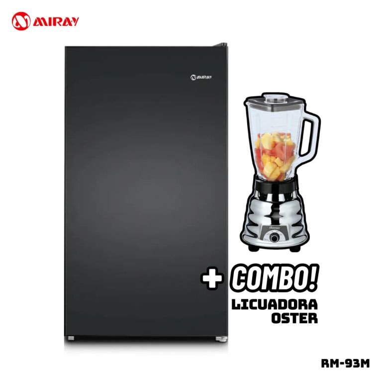 FRIGOBAR 93 L NEGRO - RM-94M + LICUADORA OSTER 250-22