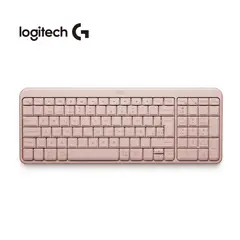 LOGITECH - Teclado K250 Inalámbrico Compacto Bluetooth Rosa