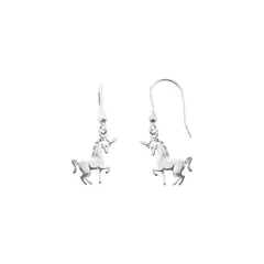 BALIQ - Aretes Unicornio Plata 925