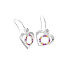 BALIQ - Aretes de Plata 925 Libia Iris