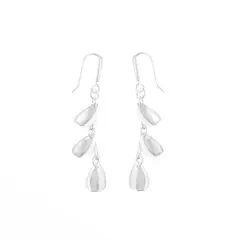 BALIQ - Aretes Gotas Plata 925