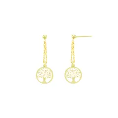 BALIQ - Aretes De Plata925 Árbol De La Vida