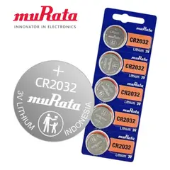 MURATS - PILAS DE LITIO CR2032 3V MURATA BLISTER DE 5 UND