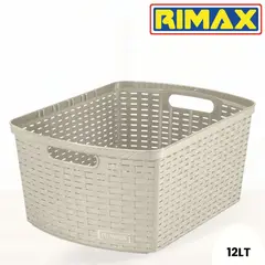 RIMAX - Canasta Shia Alta Taupe -