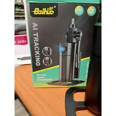 GENERICO - Soporte para teléfono Baihuo My-7678 recargable con seguimiento facial 360° y IA para selfies Super Electronics