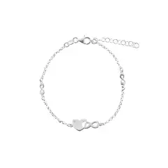 BALIQ - Pulsera Corazón Infinito Plata 925